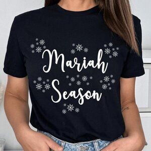 Mariah Carey Christmas Mariah Season Holiday Pop Diva Unisex T-Shirt